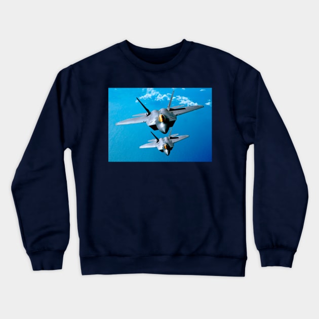 F22 Raptor Crewneck Sweatshirt by Aircraft.Lover